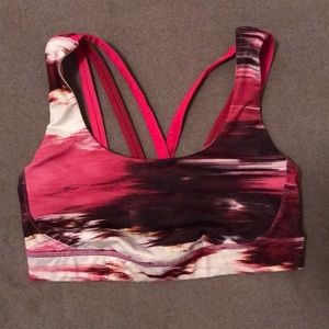 Lululemon sports bra, size 4